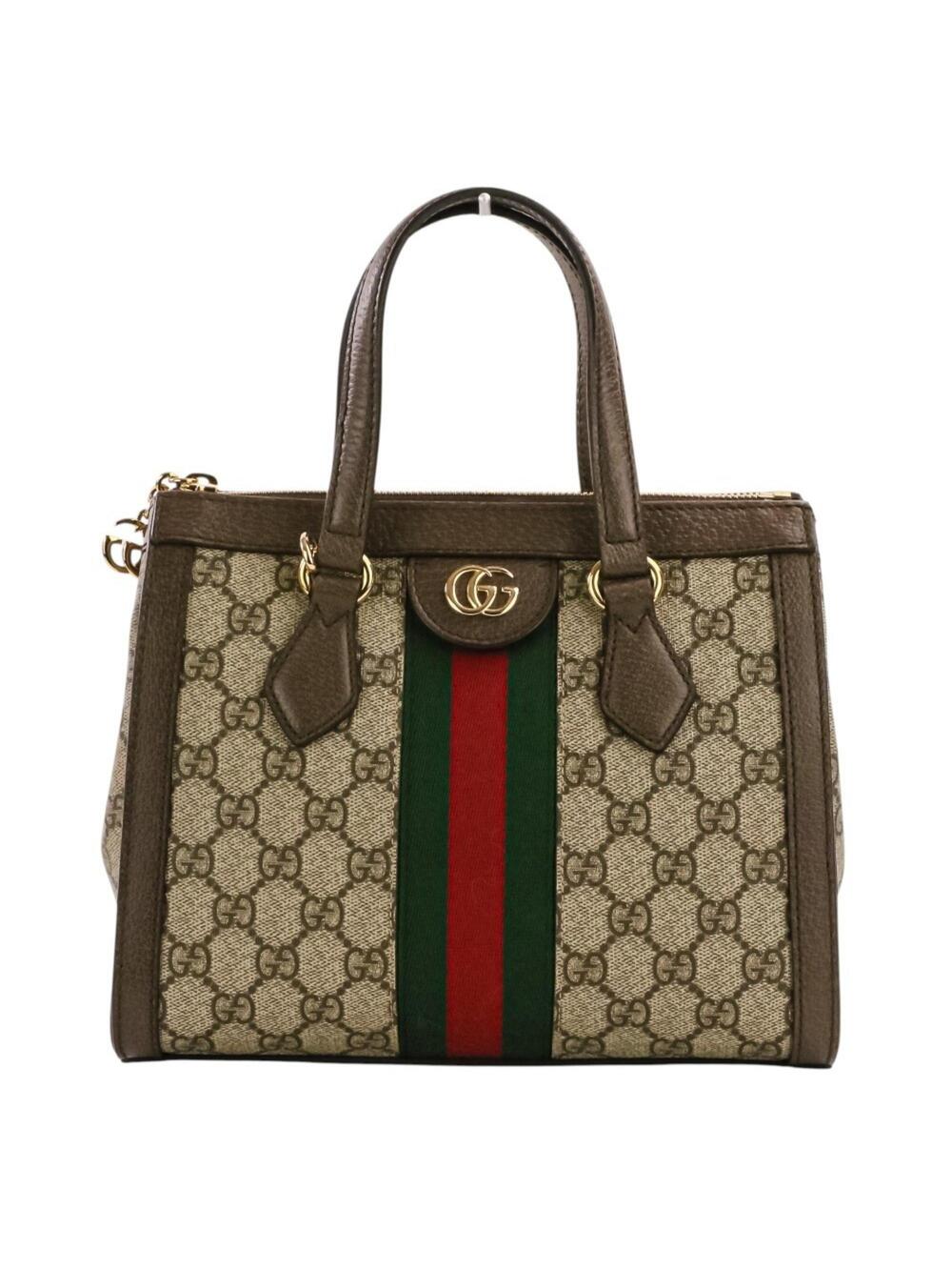 Gucci Ophidia Top Handle Tote Gg Coated #286664G15B